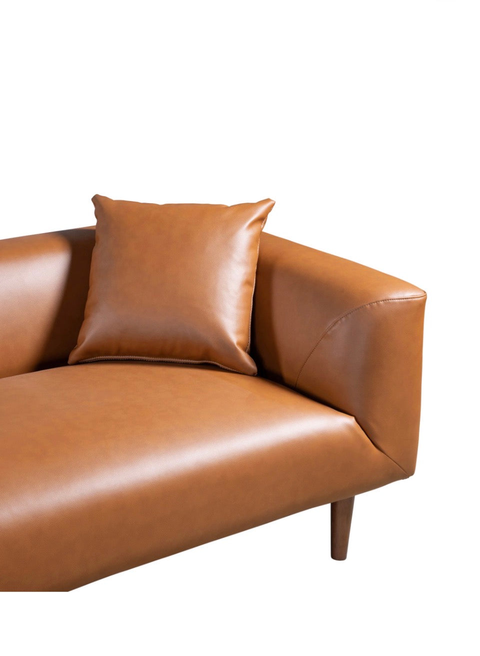 Elara Sofa - close-up of arm and cushion detail