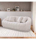 Maximilian Sofa – bouclé texture and cushion detail