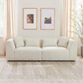The Monroe sofa front view on white background
